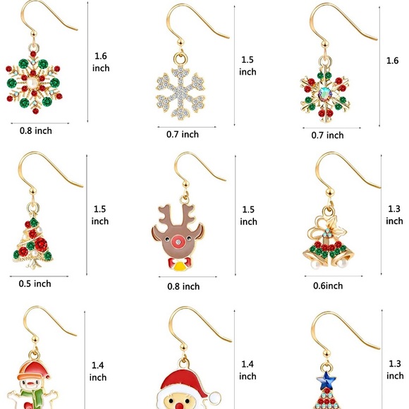 3/$15 Reindeer Earrings - Picture 4 of 4